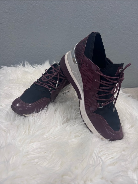 Michael Kors Shoes - Michael Kors Sneakers in Burgundy and Black size 8.5 women
